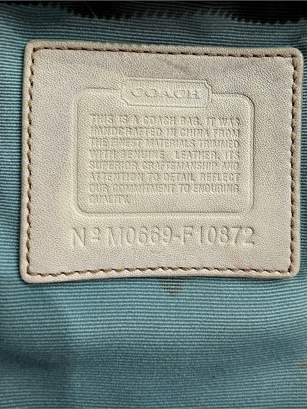 Limited Edition 2006 Coach Signature Jacquard Bumblebee Swingpack Crossbody Bag - Picture 5 of 16